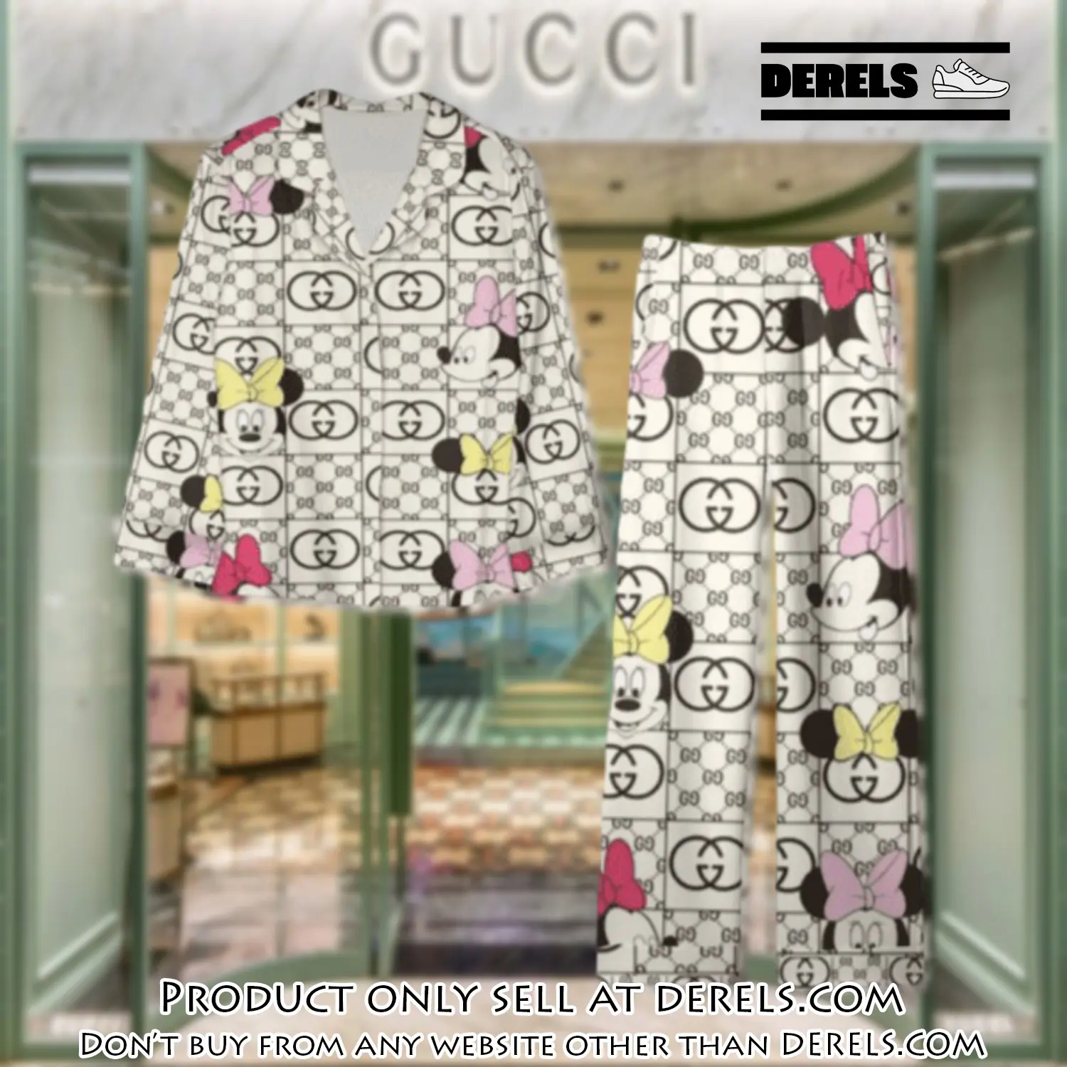 Trending luxury gc satin pajama set pjs1054 dr3441567